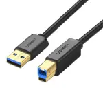 UGREEN USB 3.0 AM إلى BM كابل طابعة 1m (أسود)