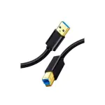 UGREEN USB 3.0 AM إلى BM كابل طابعة 1m (أسود)