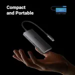 UGREEN USB-C إلى 2× USB-A 3.2+2×USB-C محول موزع حتى 10Gpbs (ألمنيوم علبة)