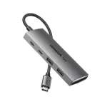 UGREEN USB-C إلى 2× USB-A 3.2+2×USB-C محول موزع حتى 10Gpbs (ألمنيوم علبة)