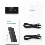 UGREEN 2 دخل 4 خرج USB 3.0 صندوق مفتاح مشاركة