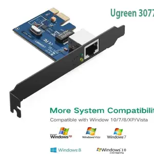 UGREEN Gigabit 10/100/1000Mbps PCI Express Network محول