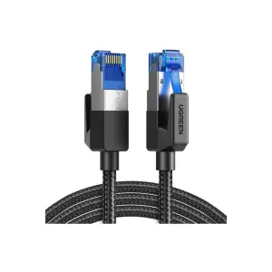 UGREEN Cat8 Pure Copper Ethernet Cable Braided 15m (Black)