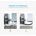 UGREEN أنبوب حماية للكابلات DIA 25mm 1.5m (أسود)