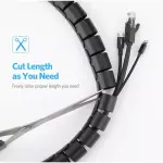 UGREEN أنبوب حماية للكابلات DIA 25mm 1.5m (أسود)