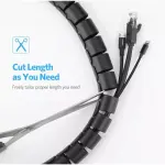 UGREEN أنبوب حماية للكابلات DIA 25mm 5m (أسود)
