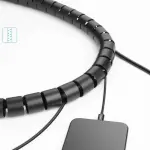 UGREEN أنبوب حماية للكابلات DIA 25mm 5m (أسود)