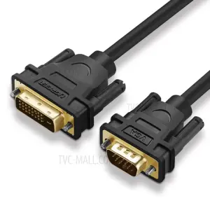UGREEN DVI 24+1 إلى VGA كابل ذكر إلى ذكر 1.5m