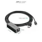 UGREEN محول إيثرنت لـ TV Stick (أسود)
