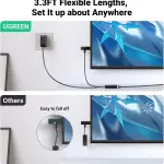 UGREEN محول إيثرنت لـ TV Stick (أسود)