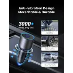 UGREEN 75W 3-منفذ 2C+1A سريع شاحن سيارة