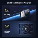 UGREEN AX900 USB Dual Band Wi-Fi محول