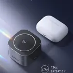 UGREEN 2-دخل-1 مغناطيسي شاحن لاسلكي 15W شحن سريع Qi2