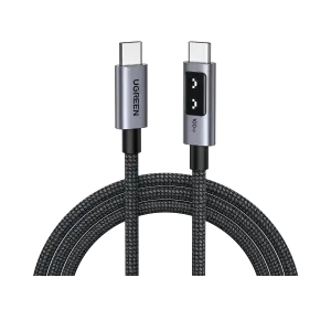 UGREEN Uno USB-C إلى USB-C PD كابل شحن سريع 100W 5A Max 1m