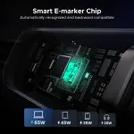 UGREEN Uno USB-C إلى USB-C PD كابل شحن سريع 100W 5A Max 1m