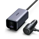 UGREEN 150W 4-Port GaN Fast Car Charger