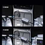 UGREEN 150W 4-Port GaN Fast Car Charger