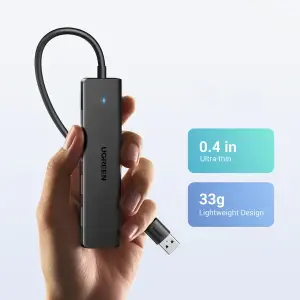 UGREEN USB-A 3.0(5Gbps）إلى 4 *USB-A 3.0 محول 1M