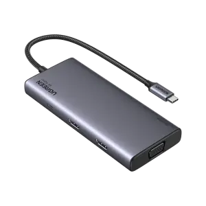 رض UGREEN 8-دخل-1 USB-C إلى… محول