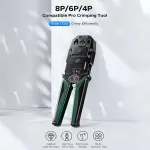 UGREEN أداة كبس متعددة الوظائف لموصلات RJ45 فئة Cat5/6/7/8