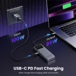 UGREEN 6-دخل-1 Uno USB-C إلى HDMI+2*USB 3.2 A+2*USB 3.2 C+PD Power محول
