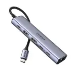 UGREEN 6-دخل-1 USB-C إلى HDMI 4K@60Hz + 2*USB-A 3.2+2*USB 3.2 C+PD Power محول