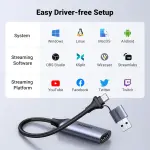 UGREEN كارت التقاط فيديو بمدخل HDMI واحد
