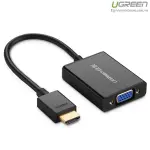 UGREEN HDMI إلى VGA محول مع Audio (أسود)
