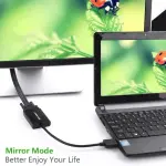 UGREEN HDMI to VGA Converter with Audio (Black)