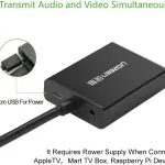 UGREEN HDMI to VGA Converter with Audio (Black)