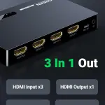 UGREEN HDMI 3X1 مبدّل