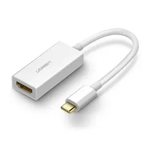 عرض UGREEN USB-C to HDMI Adapter (White)