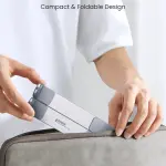 UGREEN حامل لابتوب قابل للطي من الألمنيوم ارتفاع قابل للتعديل 46.5mm-136.5mm حتى 17.3" (فضي)