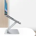 UGREEN حامل لابتوب قابل للتعديل تعديل ارتفاع سهل (201mm) حتى 17.3" (فضي)