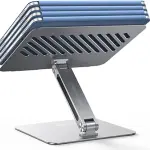 UGREEN حامل لابتوب قابل للتعديل تعديل ارتفاع سهل (201mm) حتى 17.3" (فضي)