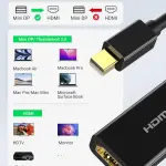 UGREEN Mini DP to HDMI Converter 4K (Black)