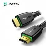 UGREEN كابل HDMI فاخر بضفيرة نايلون 2m 4K@60Hz HDMI V2.0 (أسود)