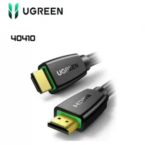 UGREEN كابل HDMI فاخر بضفيرة نايلون 2m 4K@60Hz HDMI V2.0 (أسود)