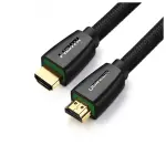 UGREEN كابل HDMI فاخر بضفيرة نايلون 3m 4K@60Hz HDMI V2.0 (أسود)