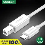 UGREEN USB-C to USB 2.0 Print Cable 1.5m (White)