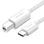 UGREEN USB-C to USB 2.0 Print Cable 1.5m (White)