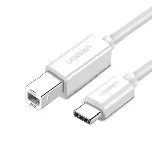 عرض UGREEN USB-C to USB 2.0 Print Cable 1.5m (White)