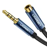 UGREEN 3.5mm ذكر إلى 3.5mm أنثى تمديد Braid 0.5m (أسود)