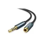 UGREEN 3.5mm Male to 3.5mm Female Extension Braid 1.5m (Black)