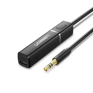 عرض UGREEN Bluetooth مرسل مع 3.5mm ذكر كابل صوت