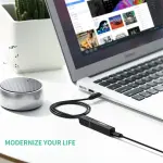UGREEN Bluetooth مرسل مع 3.5mm ذكر كابل صوت
