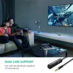 UGREEN Bluetooth مرسل مع 3.5mm ذكر كابل صوت