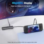 UGREEN 6-دخل-1 USB-C إلى HDMI+2*USB-A 3.2 +1*USB 3.2 C+RJ45+PD Power محول