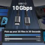 UGREEN USB 3.2 Gen 2 كابل 1m