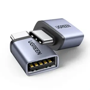 UGREEN USB-A ذكر إلى USB-C أنثى محول طقم 2-عبوة